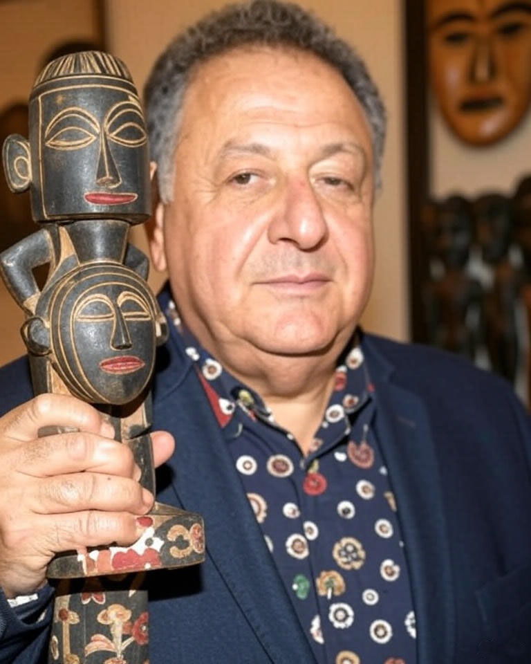 Jean Pigozzi, collectionneur d'art africain